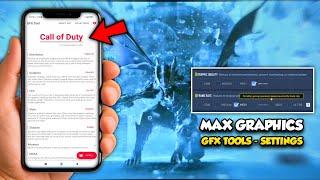 How to Unlock Max Graphics & Max FPS in COD Mobile | Gamers GL Tools Pro 2024