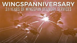 WINGSPANNIVERSARY: Celebrating 3.1 Years of WINGSPAN Delivery Services in EVE Online