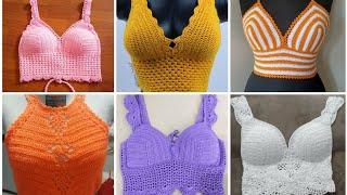 20+crochet crop top pattern ideas for girls