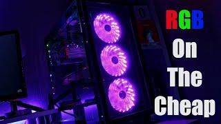 Ultra Budget $40 RGB Fans - Raidmax NV-A120R3