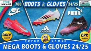 PES 2021 | New Update Boots & Gloves 2025 | SuperGames BootPack | Sider ● CPK ( Download & Install )