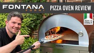 FONTANA FORNI Margherita - Pizza Oven Review & Pizza Cook