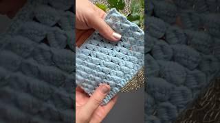 Самый простой узор крючком... Всего 1 ряд и такая красота #crochetpattern