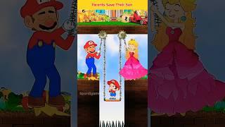 Parents Save Their Son Just in Time | Mario Cartoon Story #shorts #tiktok #cartoon #usa