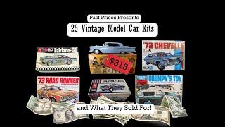 25 Vintage Model Car Kits and What They Sold For