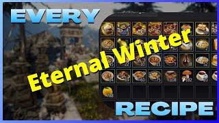 Black Desert Online - Eternal Winter Cooking!