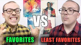 Anthony Fantano's FAVORITE vs LEAST FAVORITE Rap Albums