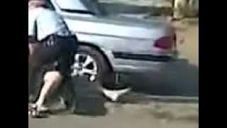 AZERİ PANTER KADIN-Polisin Azərbaycan qadını ilə davranışı +18