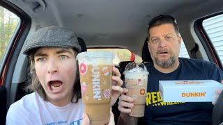 Is Dunkin’s NEW Sabrina Carpenter Brown Sugar Shakin’ Espresso WORTH A TRYY?? | Food Review!