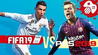 FIFA 19 против PES 2019