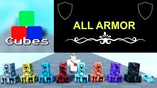 Roblox - Cubes: All Armor Guide