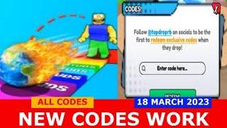 NEW UPDATE CODES [UPDATE] How Far Can You Throw? ROBLOX | ALL CODES | March 18, 2023