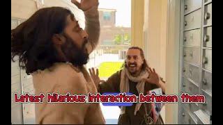 Jonathan Roumie -Jordan W Ross carries on hilarious interaction  Little James calls Jesus Father