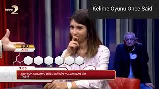 KELİME OYUNU ONCE SAİD  ||  EN KOMİK ANLAR