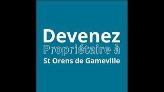 Achetez votre appartement neuf à ST ORENS DE GAMEVILLE