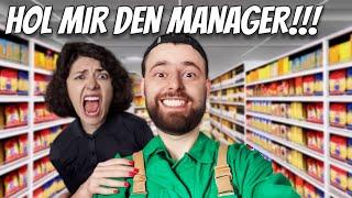 FAKE Supermarkt MITARBEITER Prank eskaliert | Frero Cartel