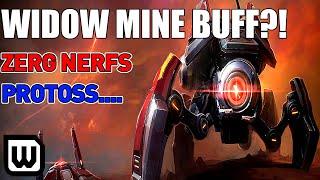 Starcraft 2 Balance Update! Window Mine BUFF, Zerg NERFS, Protoss...