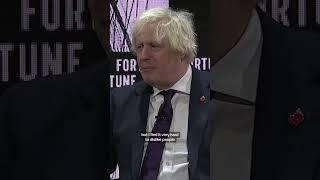 Boris Johnson says Trump is "the soul of politeness and kindness"