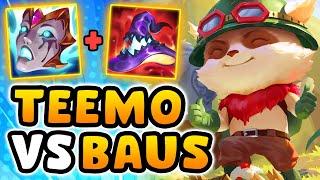 I PLAYED AP TEEMO JG VS THEBAUSFFS