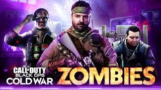 COLD WAR ZOMBIES - Тройка СТРИМЕРОВ против зомбей | SwayHiro, V4DYA, ZOMBIERUS