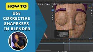 How To Use Corrective Shapekeys in Blender 2.9