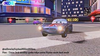 [HDR] Cars 2 The Video Game | Finn Union Jack - Hunter Mode (SQ) | Tokyo Arena