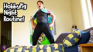 HobbyPig's Night Time Routine! Blanket Fort by HobbyKidsTV