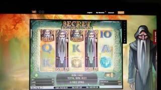 Big Win on Secrets of the Stones @ Video Slots online Casino