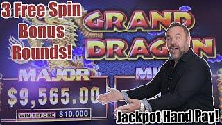 Grand Dragon - 3 Bonus Rounds!  Up to $50/Spin MAX BETS! Foxwoods Resort & Casino