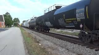 CSX M 583 23 manifest by the SE Landrum 5 23 25 CM44AC Engine 7072 PTC issues leads