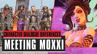 Meeting MOXXI with Every Character - Borderlands 3