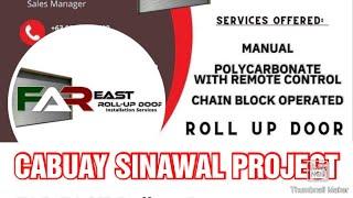 ROLL-UP DOOR, INSTALLATION PROJECT#youtube