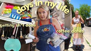 finally doing the things i've been avoiding, purging my drawers & my imperfect fitness journey