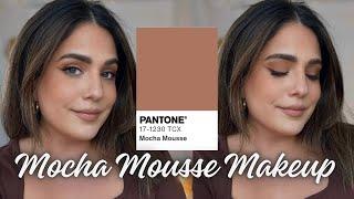 MOCHA MOUSSE INSPIRED MAKEUP: Pantone Color of the Year 2025 | Jules Unedited Episode 1