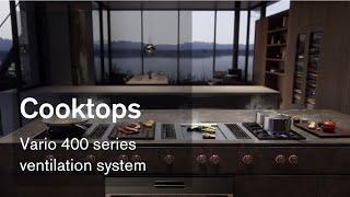 Downdraft Ventilation System with Vario Cooktops | 400 Series | Gaggenau