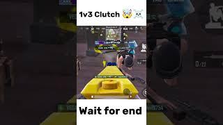 1v3 Clutch ️ #bgmi #pubg #gaming #pubgmobile #vedantxpro #shorts