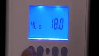 How to program a 7 day floor thermostat UFHhq (TKB 80)