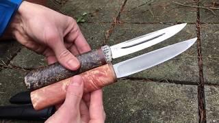 A couple very different yet similar Yakut knives