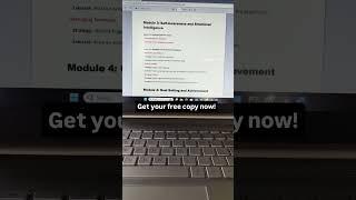 Transform Your Life: Free Guide to a Successful Mindset | Subscribe Now get more #shorts