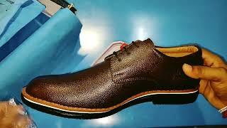 Formal Shoes - Zixer Genuine Synthetic Leather Office Brown Formal Shoes For Men