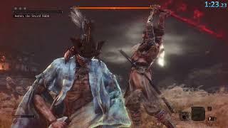 Sekiro  - Isshin (Immortal Severance Route) in 1:23.23