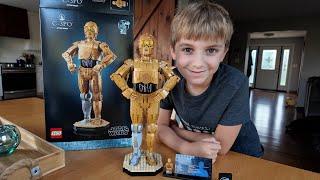 Building LEGO Star Wars C-3PO With Clarkman