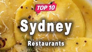 Top 10 Restaurants to Visit in Sydney | Australia - English