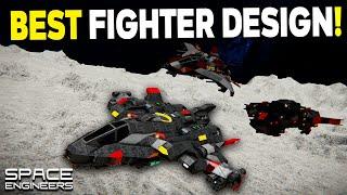 The BEST Starfighter Design In Space Engineers - RWI Fighter Competition Winners!