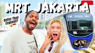Trying MRT JAKARTA & Senayan Park Skywalk - Better Than England?!  