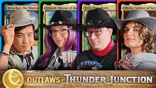 Outlaws of Thunder Junction w/Taalia Vess | Game Knights 69 | Magic The Gathering Commander Gameplay