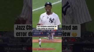 Jazz was off target on the spin throw