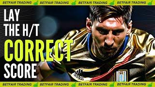 Lay the Half-Time Correct Score Strategy | Sports-IQ Tutorial for Profitable Football Trading