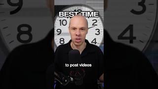 Best TIME to UPLOAD videos on YouTube