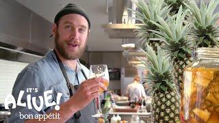 Brad Makes a Fermented Mexican Pineapple Drink (Tepache) | It's Alive | Bon Appétit